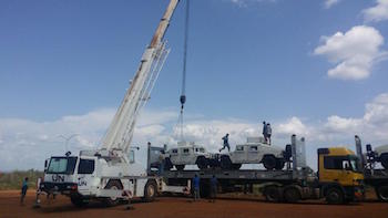 Darka Group (Sudan) successfully executes a project of peace keeping forces equipment