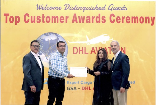 TARGET LOGISTICS (Pakistan) receives Appreciation Certification from DHL Aviation