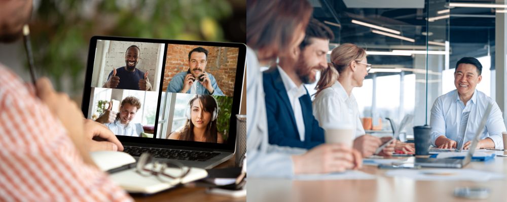 Virtual Meetings vs. Face-to-Face