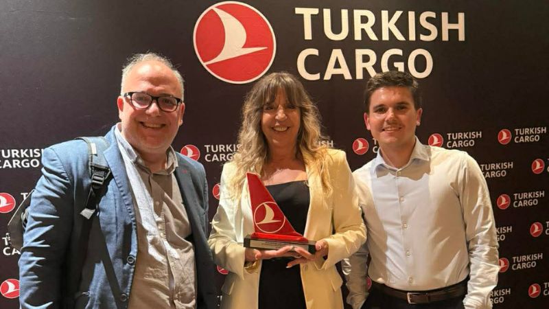 AKTIS SHIPPING & FORWARDING (Greece) receives Excellence in Sales Performing Award from Turkish Cargo