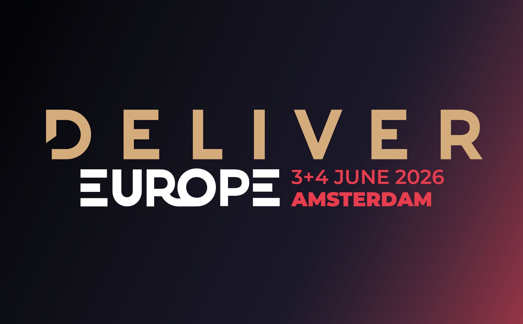 Logo of DELIVER EUROPE 2026